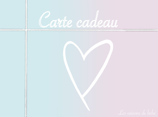 Carte cadeau